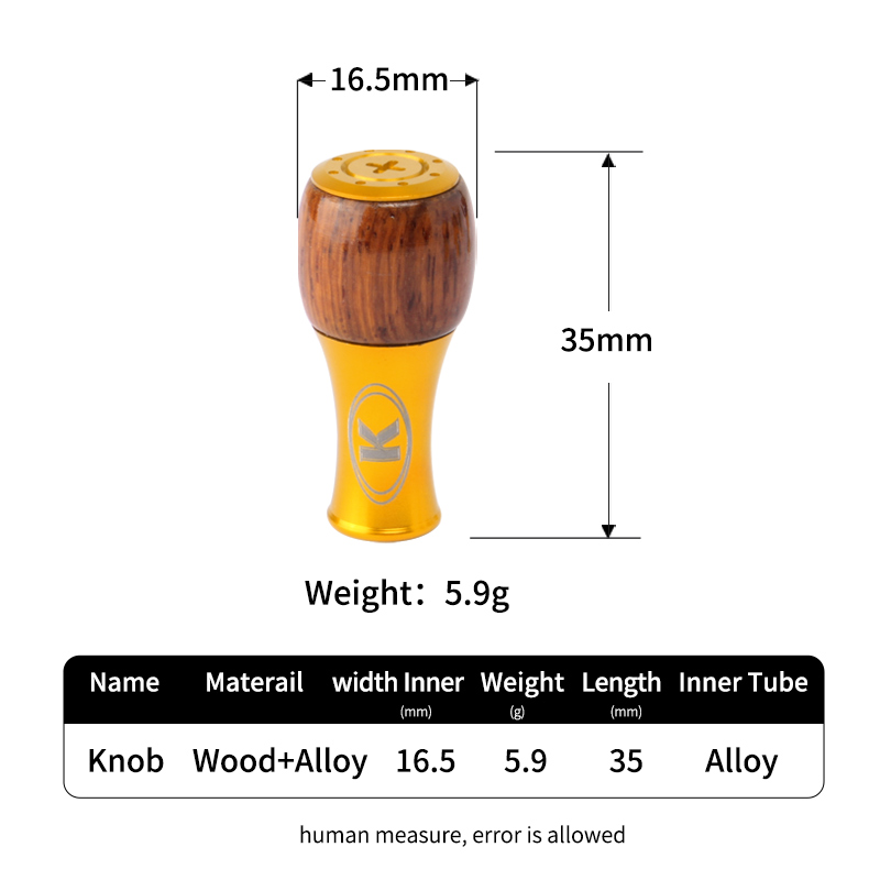 Umi 1pc Fishing Reel Wood Knob - Trolling Reel 리뷰 및 가격