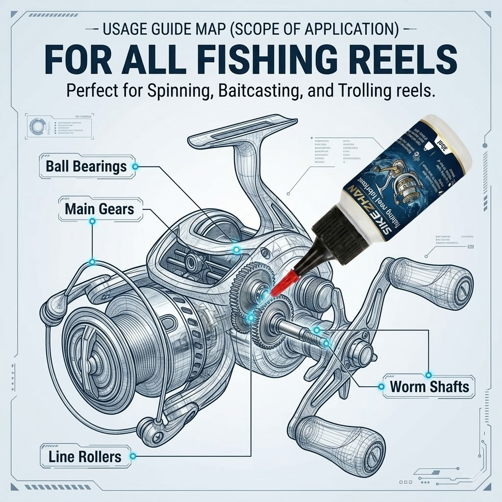 Fishing Reel Oil and Grease Lu - Reel Lubricant 리뷰 및 가격
