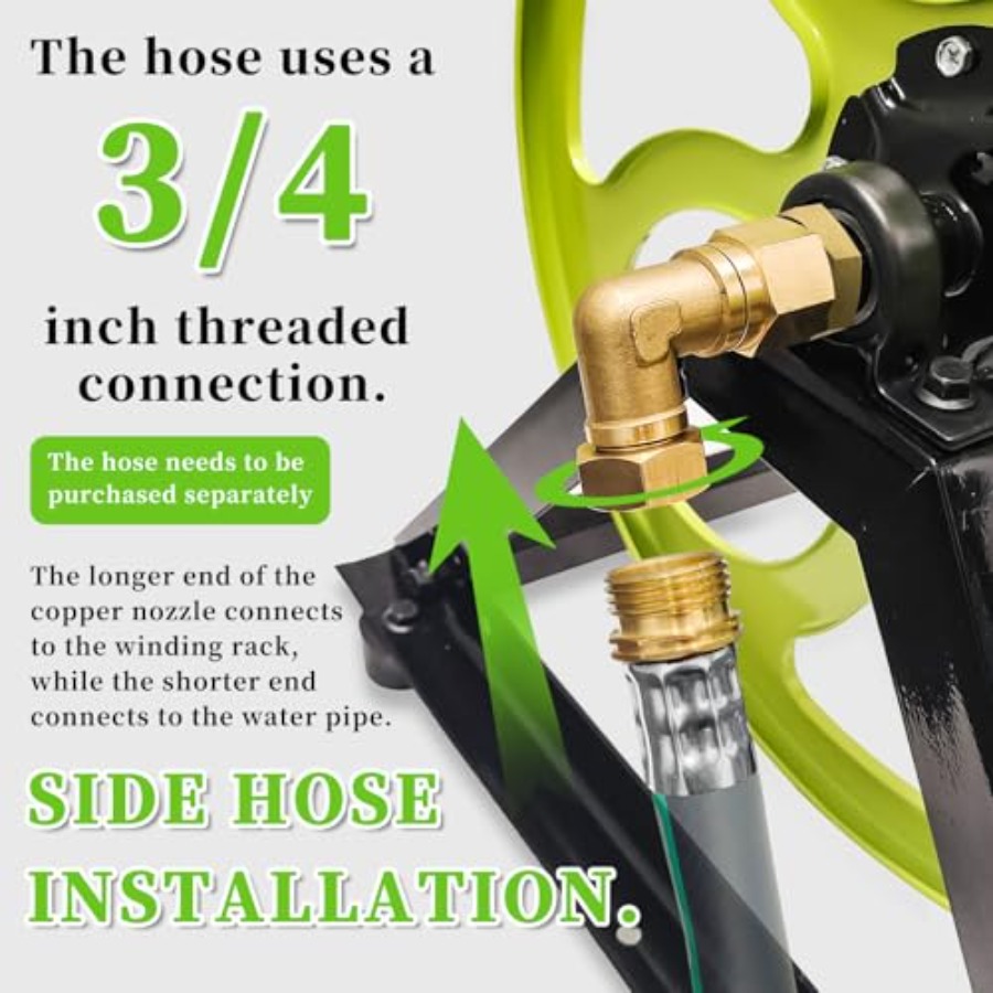 Stainless Steel Garden Hose Re - Reel Handle 리뷰 및 가격