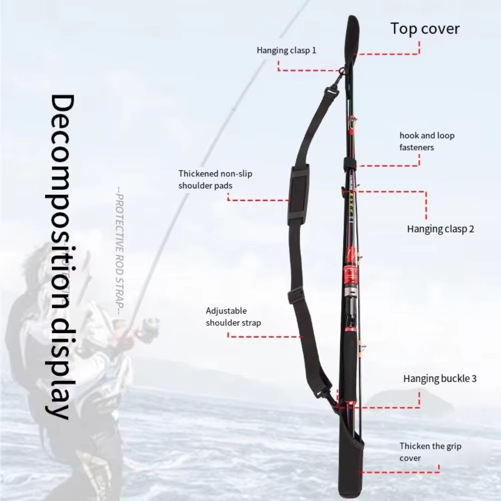  Adjustable Fishing Rod Stora - Reel Bag 리뷰 및 가격