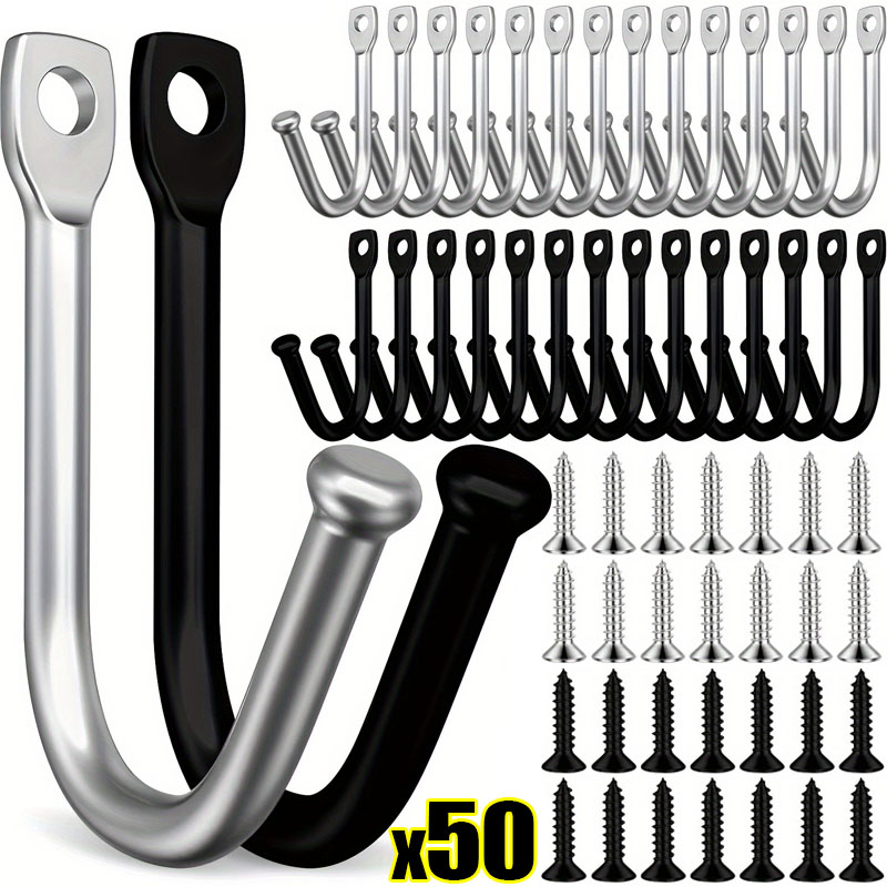 50/5Set J-shaped Metal Wall Ho - Reel Bag 리뷰 및 가격