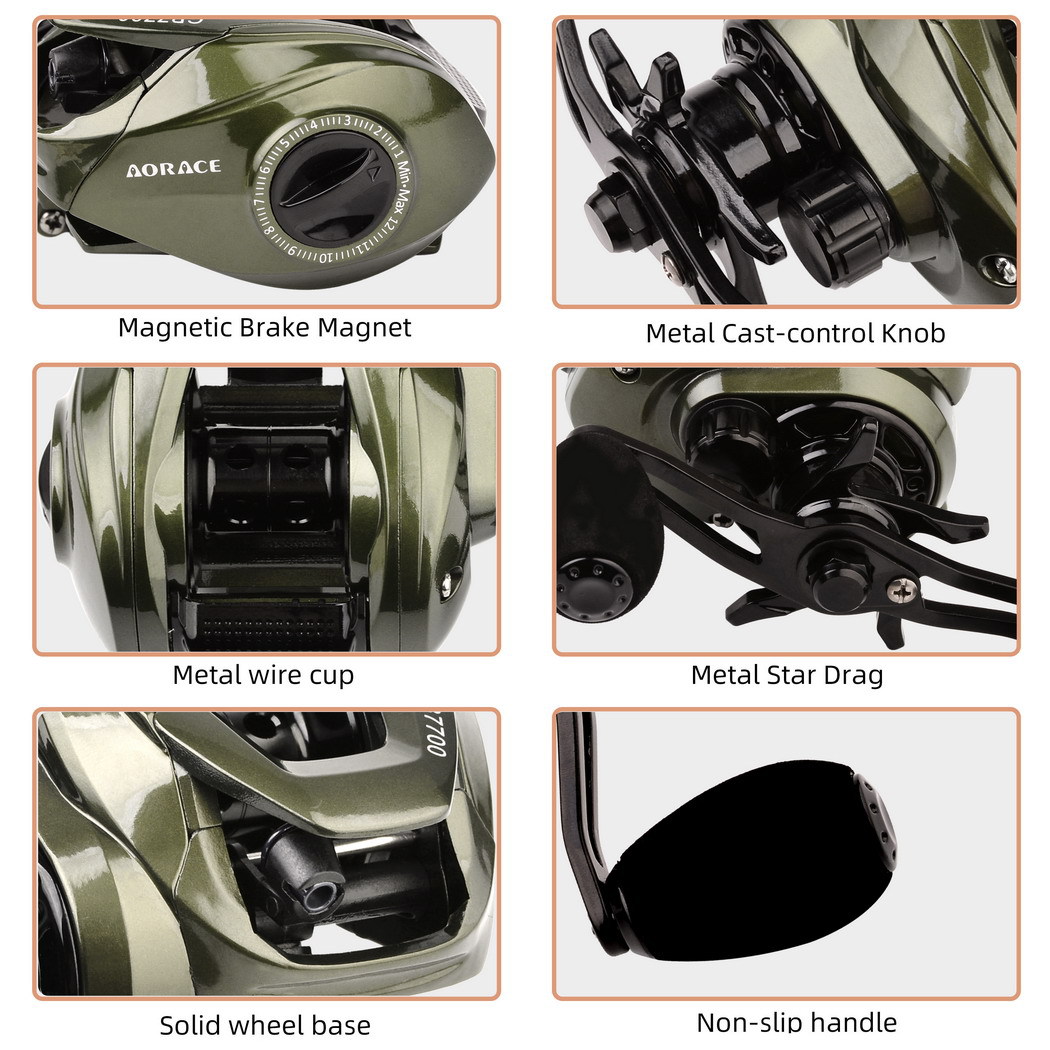Baitcasting Reel 7.2 1 High Sp - Reel Spare Spool 리뷰 및 가격