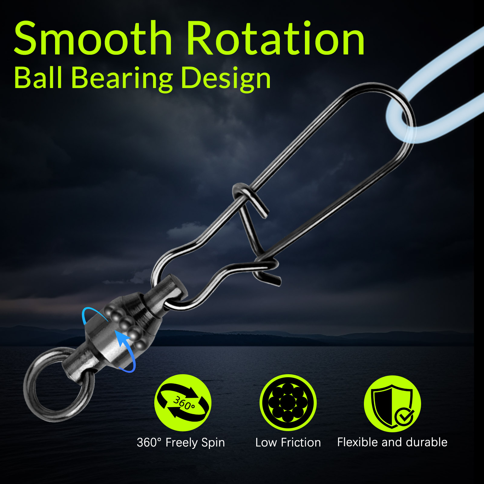 9KM 10PCS Ball Bearing Swivel  - Baitcasting Reel 리뷰 및 가격