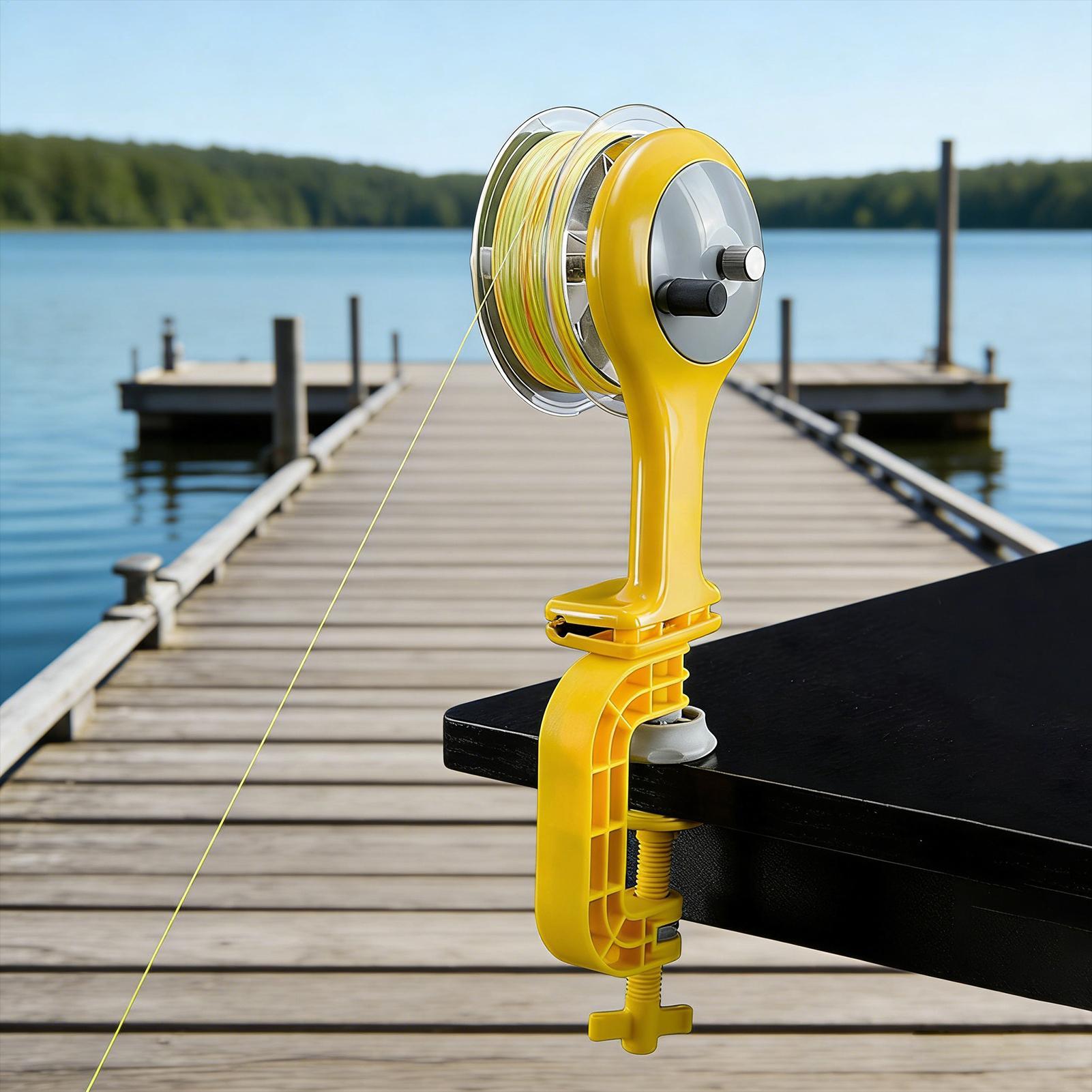 Fishing Line Spooler with Clam - Ice Fishing Reel 리뷰 및 가격