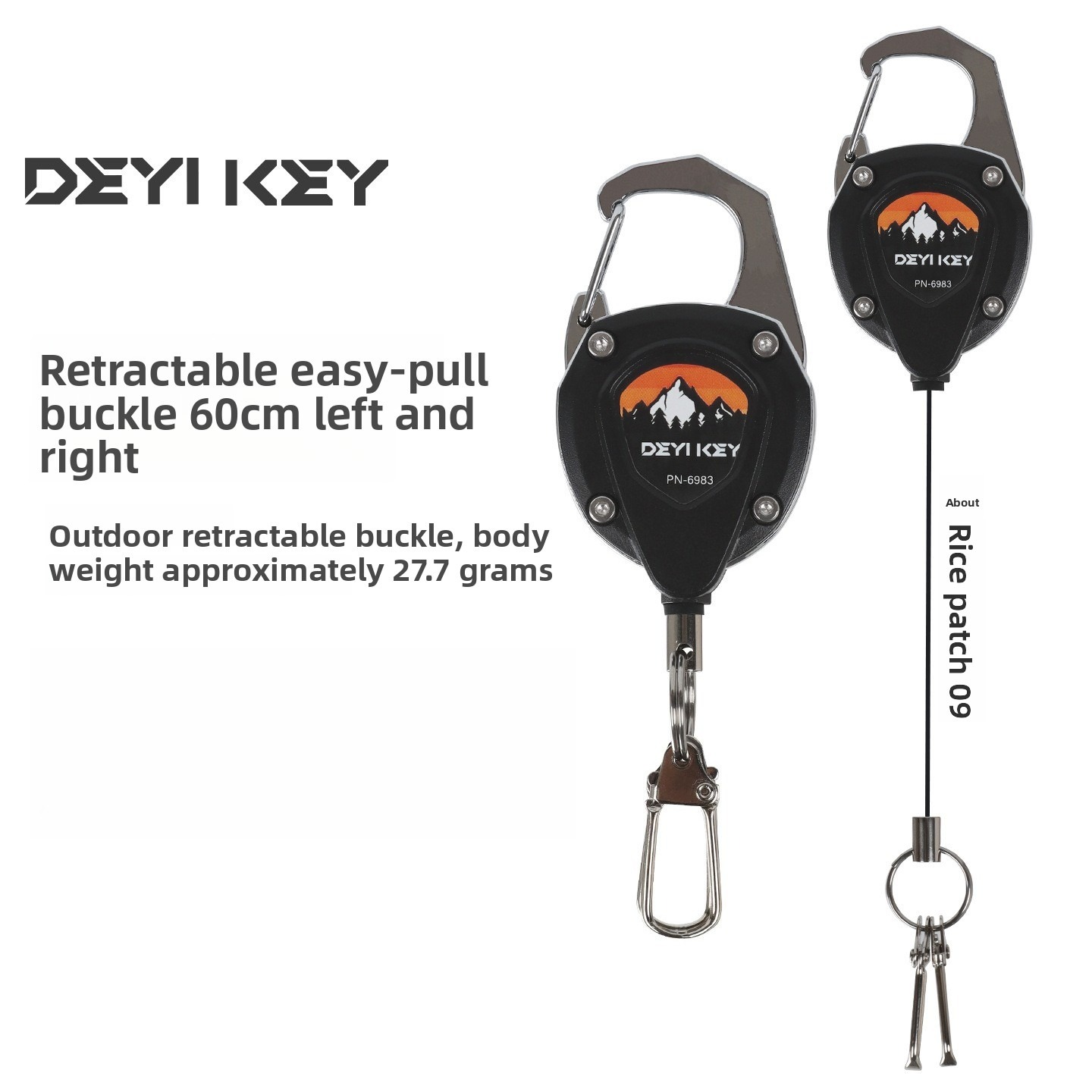 Retractable Keychain Heavy Dut - Fly Reel 리뷰 및 가격