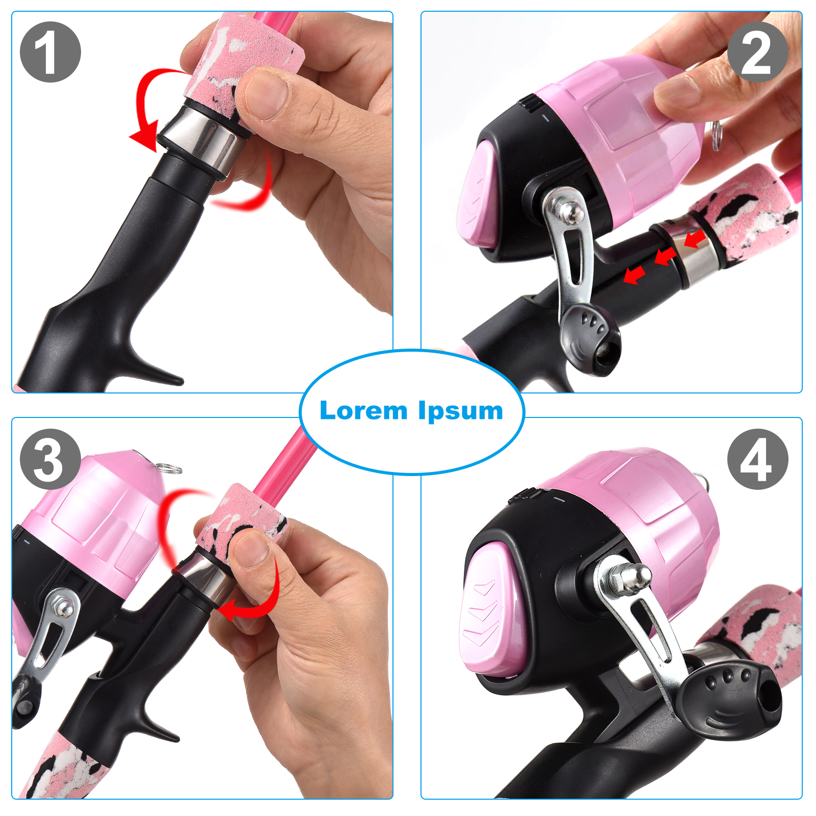 Kids Fishing Rod and Reel Comb - Spincast Reel 리뷰 및 가격