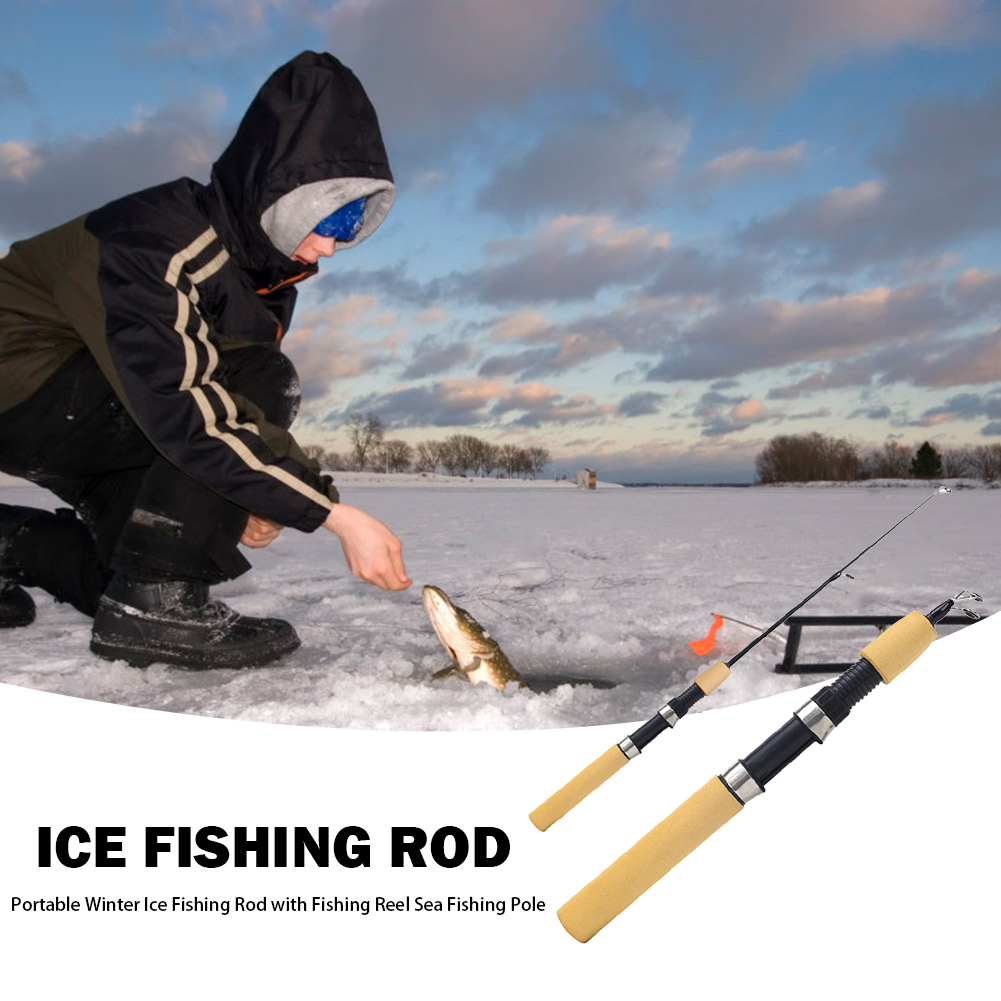 Ice Fishing Rod Portable Spinn - Ice Fishing Reel 리뷰 및 가격