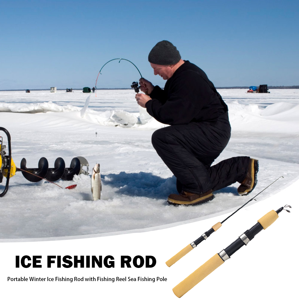 Ice Fishing Rod Portable Spinn - Ice Fishing Reel 리뷰 및 가격