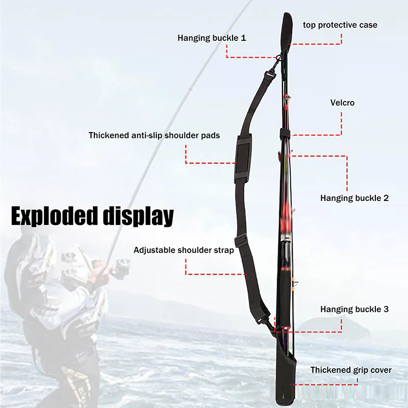 Adjustable Fishing Rod Storage - Reel Bag 리뷰 및 가격