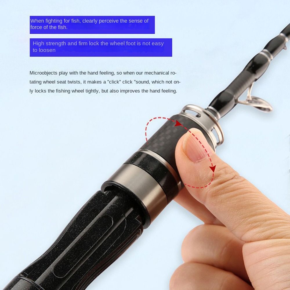 1.5m-1.8m Fishing Pole Rod Set - Spincast Reel 리뷰 및 가격