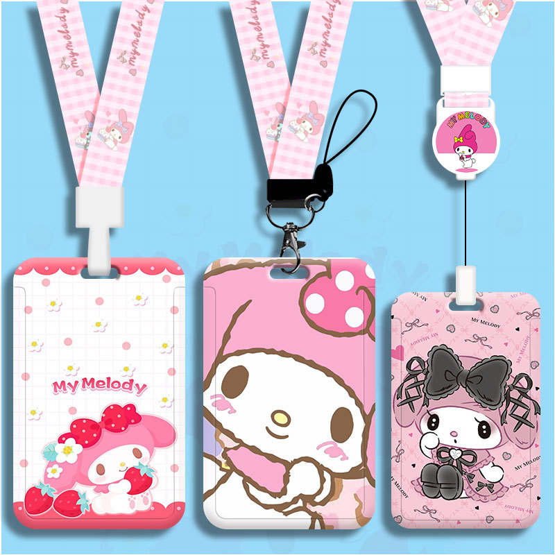Melody  ID Badge Holder Lanyar - Reel Case 리뷰 및 가격