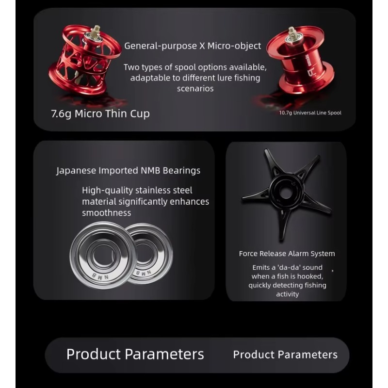 P1 Casting Reel, 7.3:1 Gear Ra - Reel Handle 리뷰 및 가격