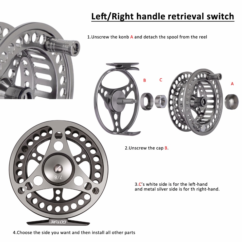 Goture Fly Fishing Reel 3/4 5/ - Reel Spare Spool 리뷰 및 가격