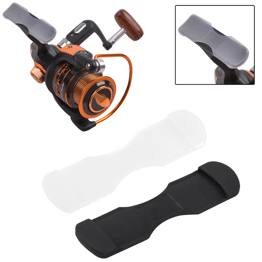 10Pcs Black/White Rubber Fishi - Reel Cover 리뷰 및 가격