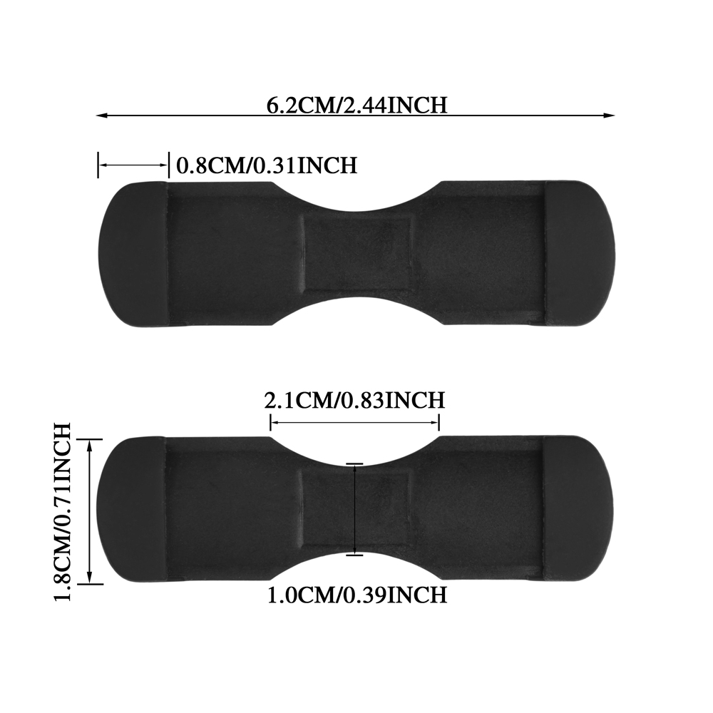 10Pcs Black/White Rubber Fishi - Reel Cover 리뷰 및 가격