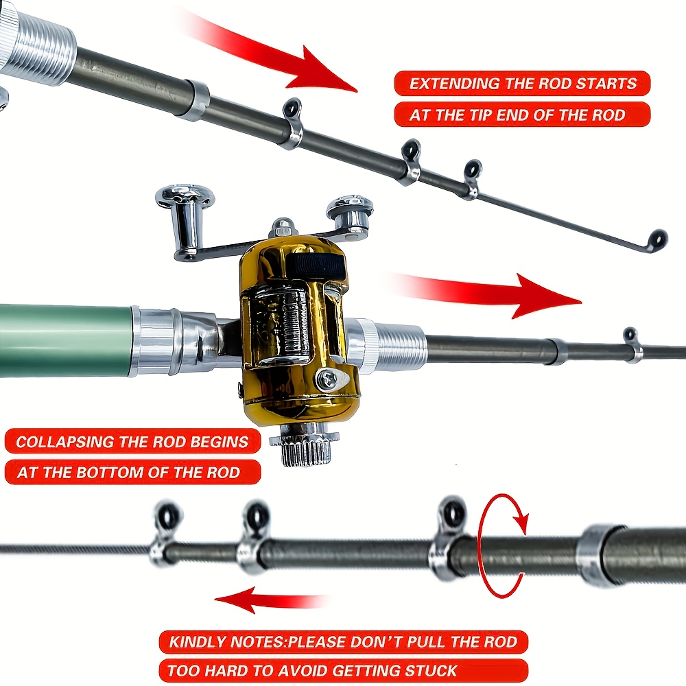 Pocket Ice Fishing Rod & Reel  - Ice Fishing Reel 리뷰 및 가격