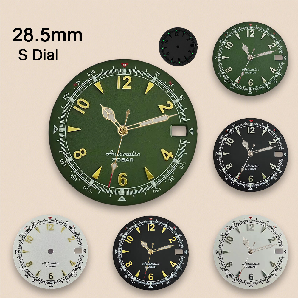 Nh35 Dial S Logo 28.5mm Retro  - Reel Case 리뷰 및 가격