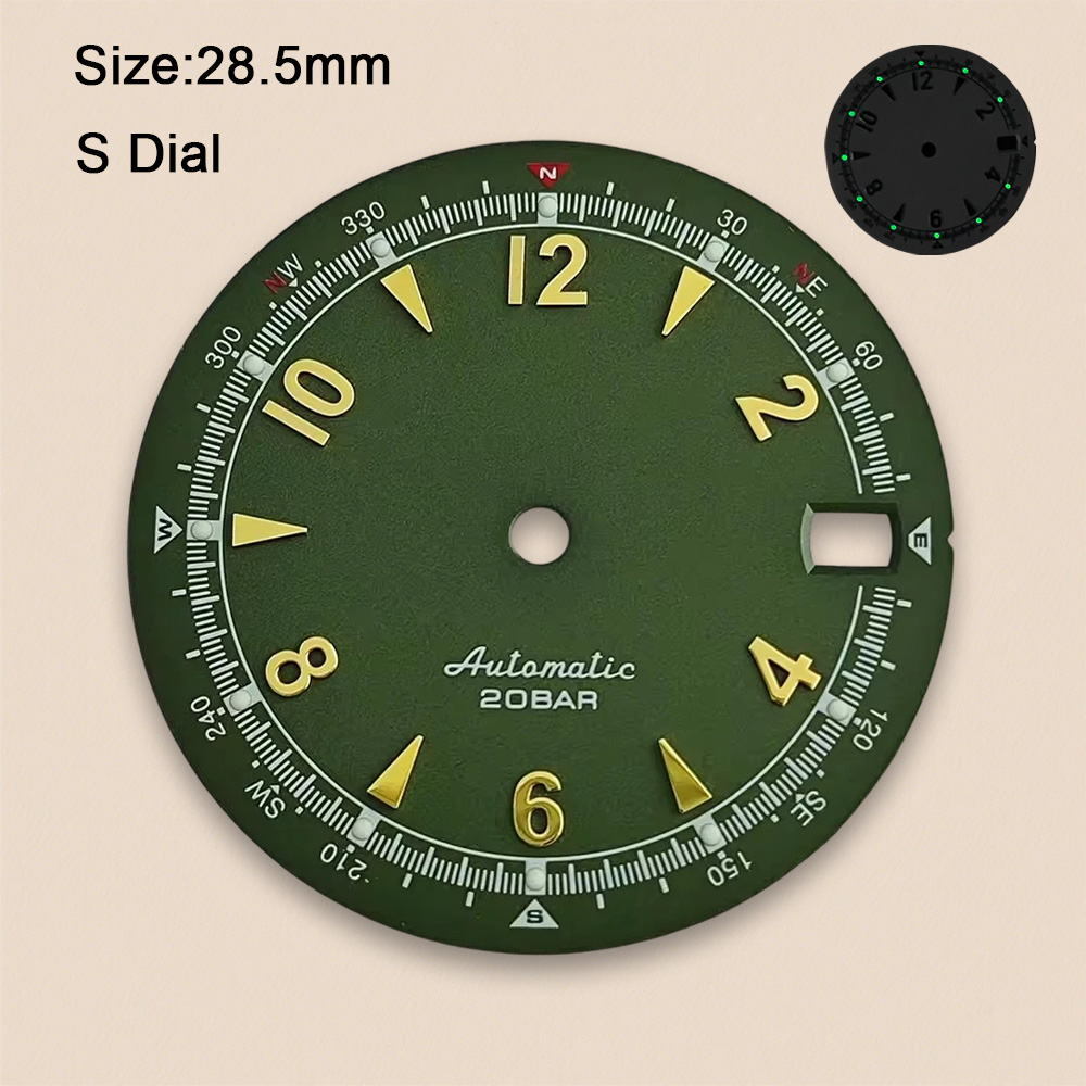 Nh35 Dial S Logo 28.5mm Retro  - Reel Case 리뷰 및 가격