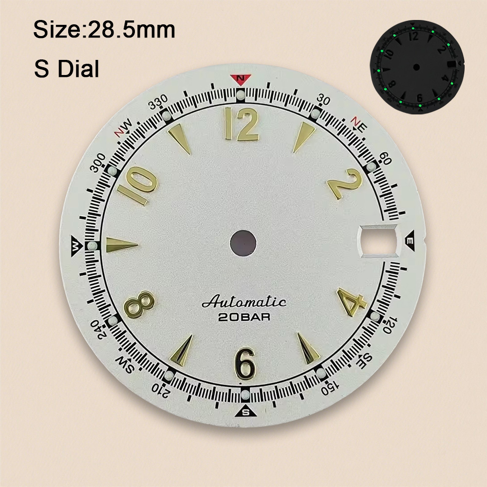 Nh35 Dial S Logo 28.5mm Retro  - Reel Case 리뷰 및 가격