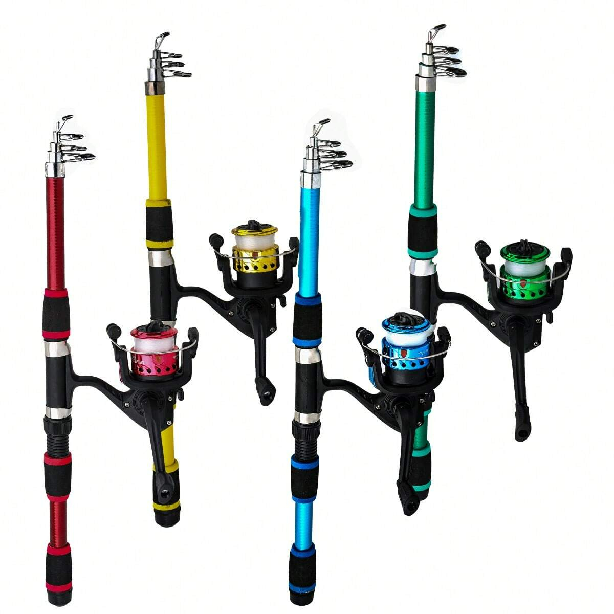 Fishing Pole Set Full Kits Wit - Spincast Reel 리뷰 및 가격