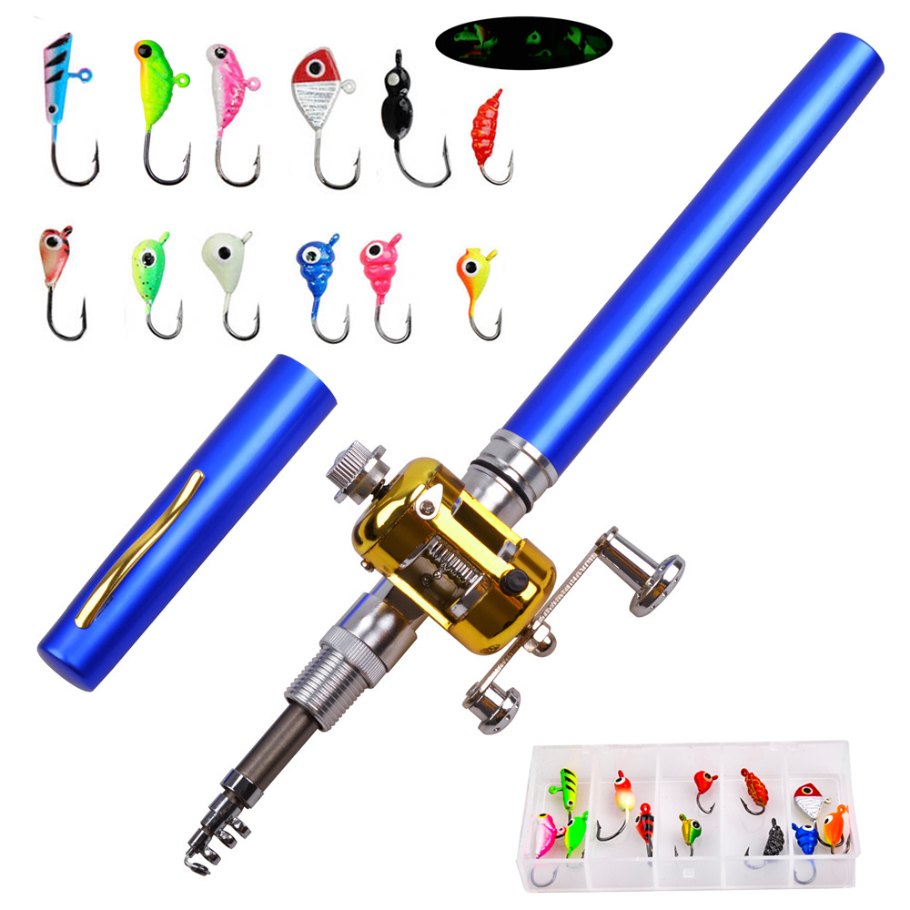 Mini ice fishing rod Combo wit - Ice Fishing Reel 리뷰 및 가격