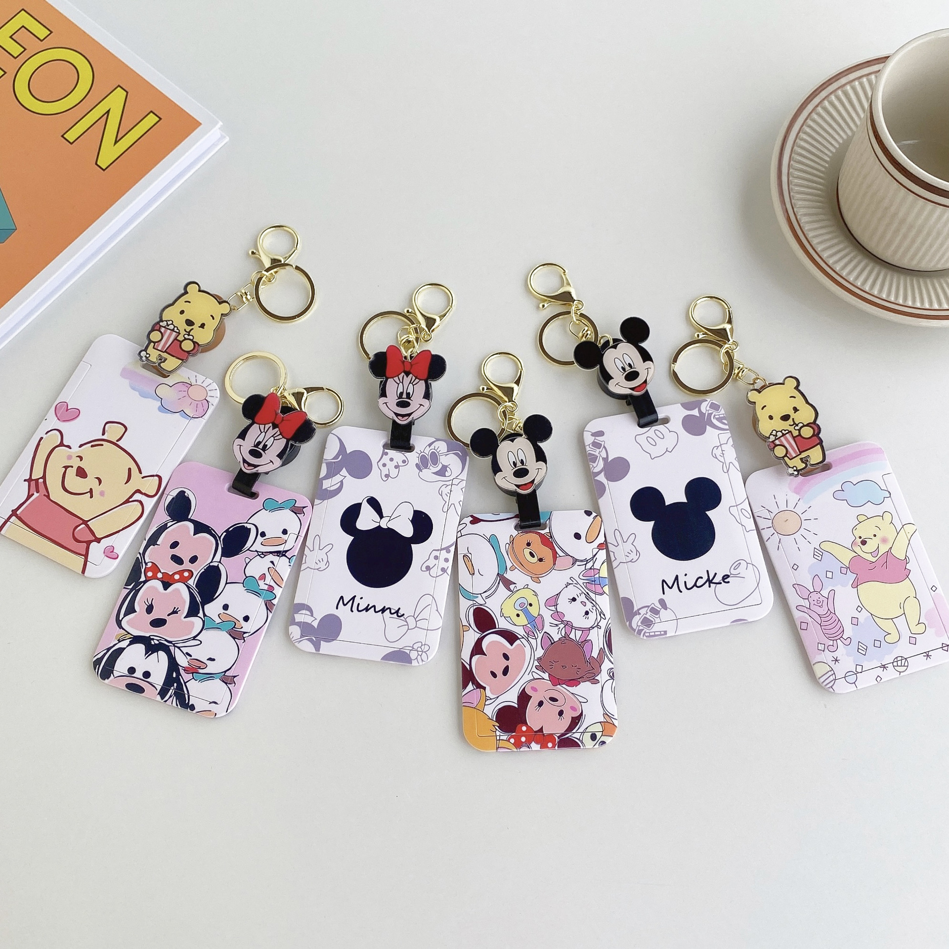 Cartoon Mickey Mouse Keychain  - Reel Cover 리뷰 및 가격